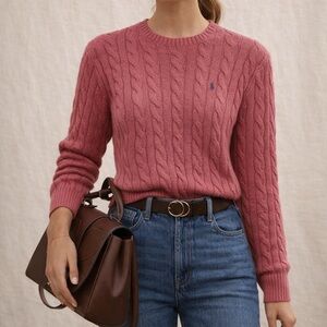 Polo Ralph Lauren Cable-Knit Cotton Sweater